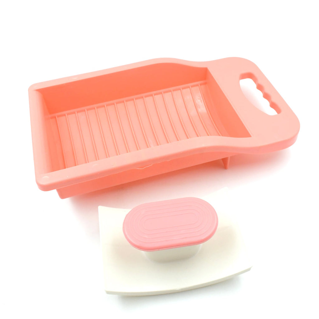 Simple and easy-to-use washing board for socks, perfect for any Indian home.