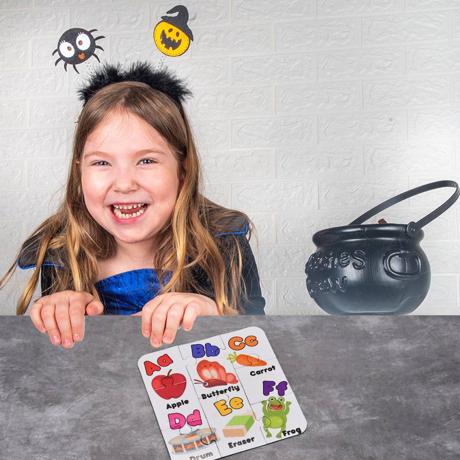 Colorful and fun ABC jigsaw puzzles for children, encouraging interactive play.