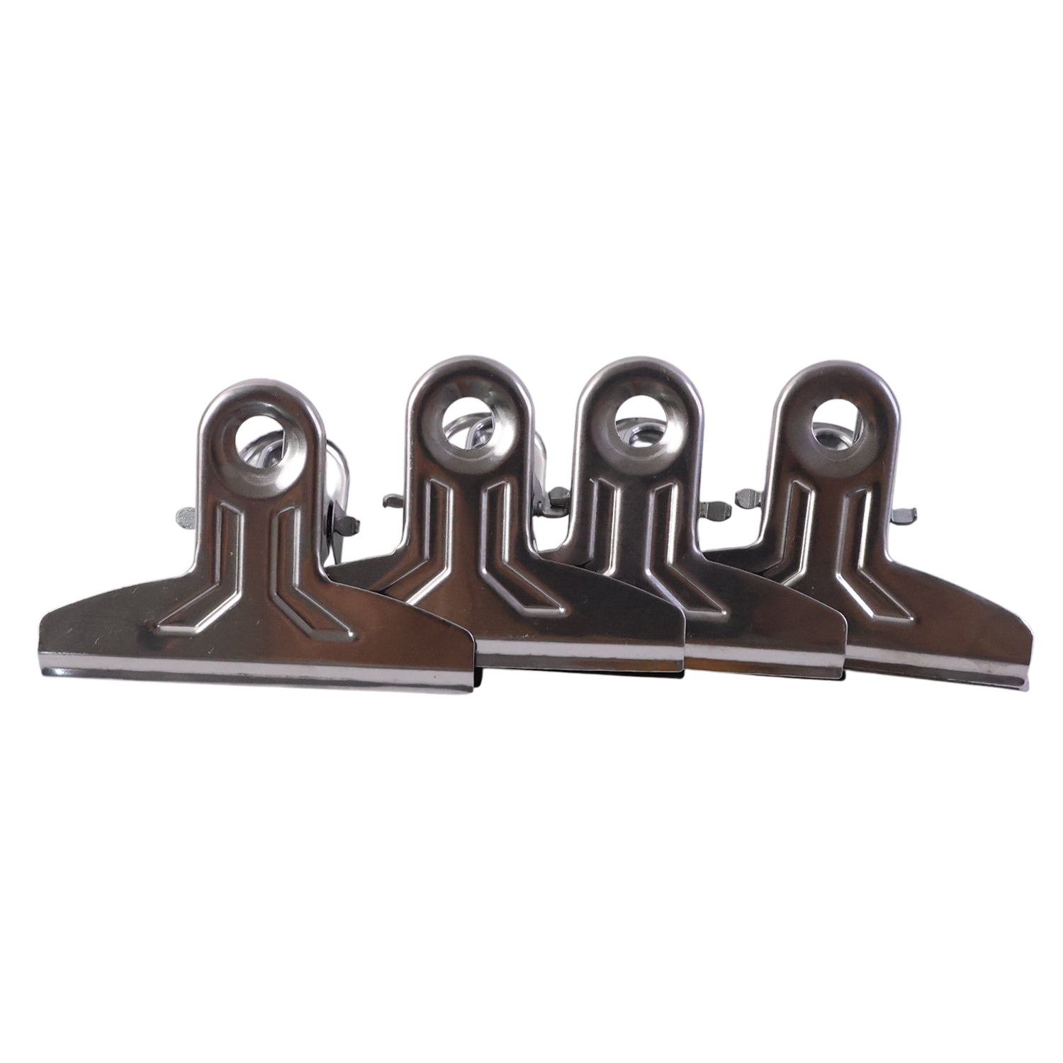 Durable metal binder clip set ideal for files and paperwork