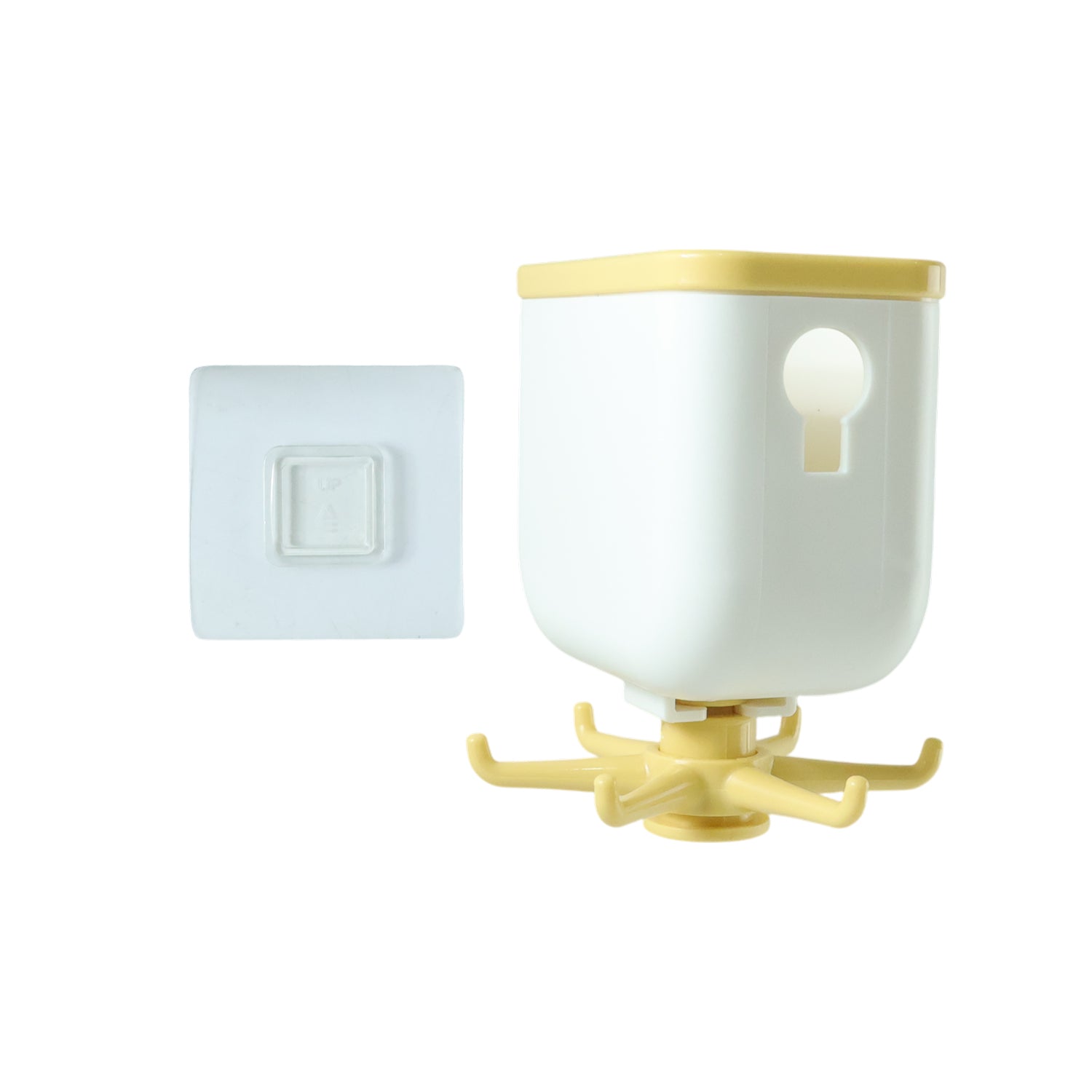 Multipurpose storage hook mounted in a utility area for organisation