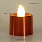 Packaging of 24 battery-operated LED tealights by Styleva.