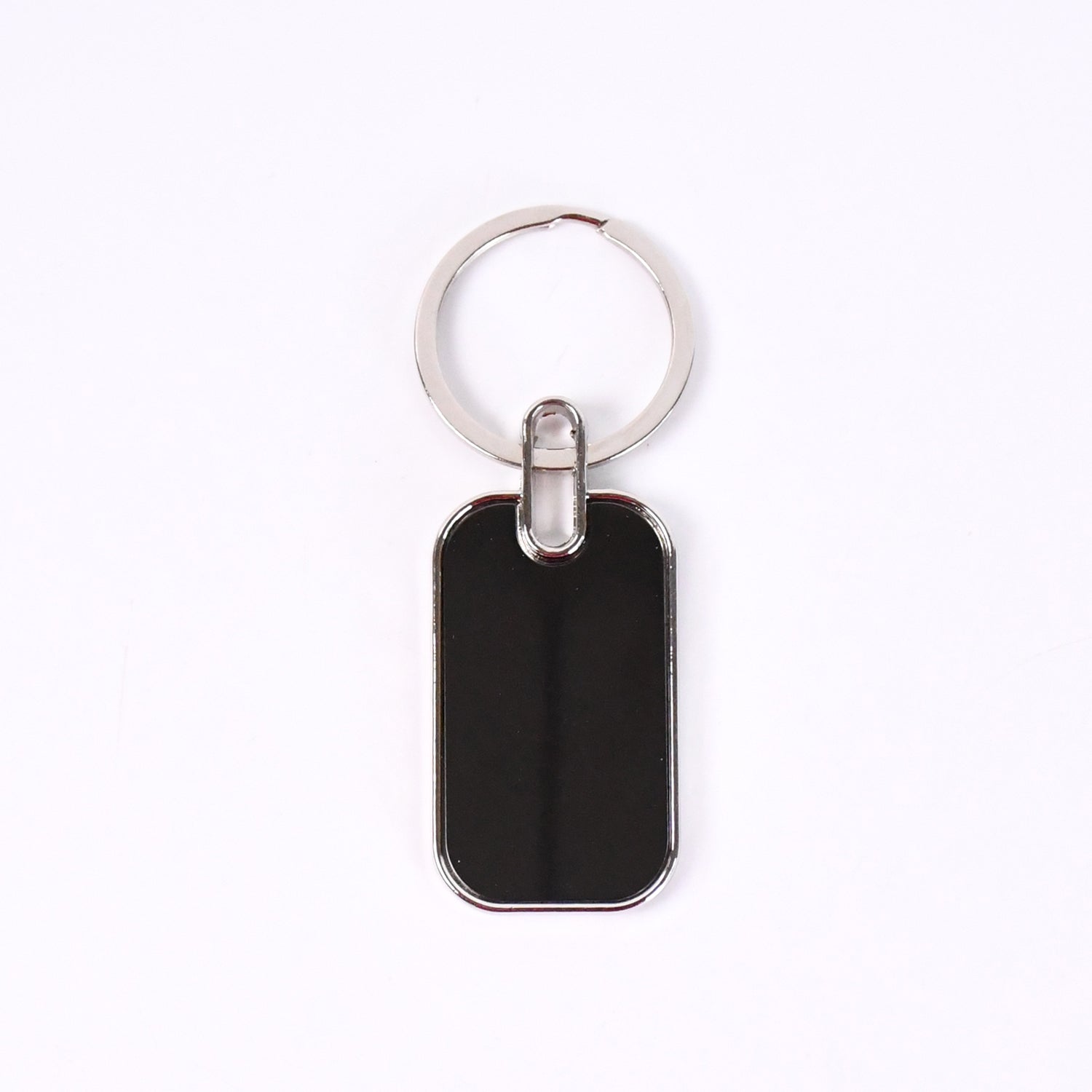 GlintGrip oval metal key ring ideal for keys and handbag charm