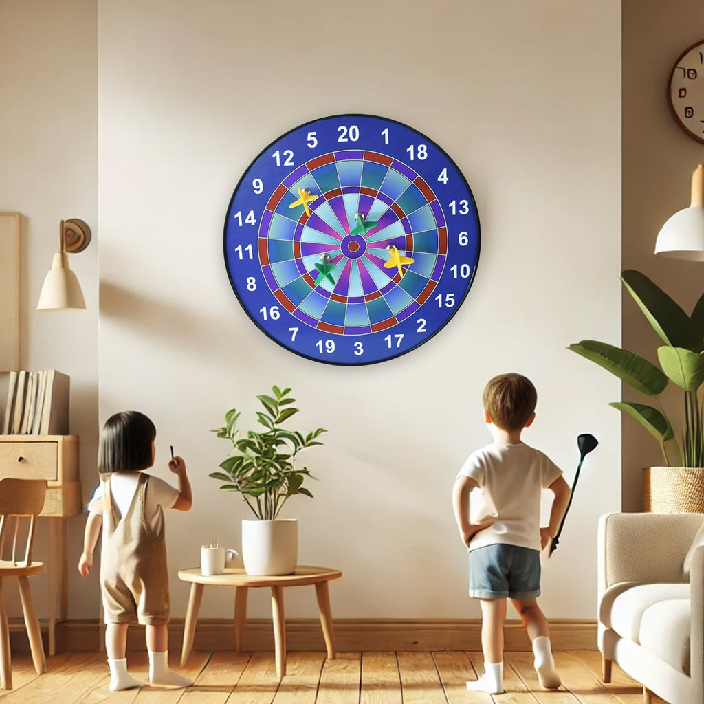 Soft-tip magnetic darts included with the magnetic dartboard set