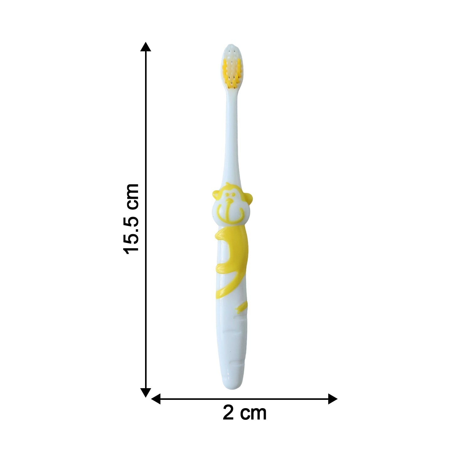 Cartoon kids toothbrush with helicopter toy for daily use