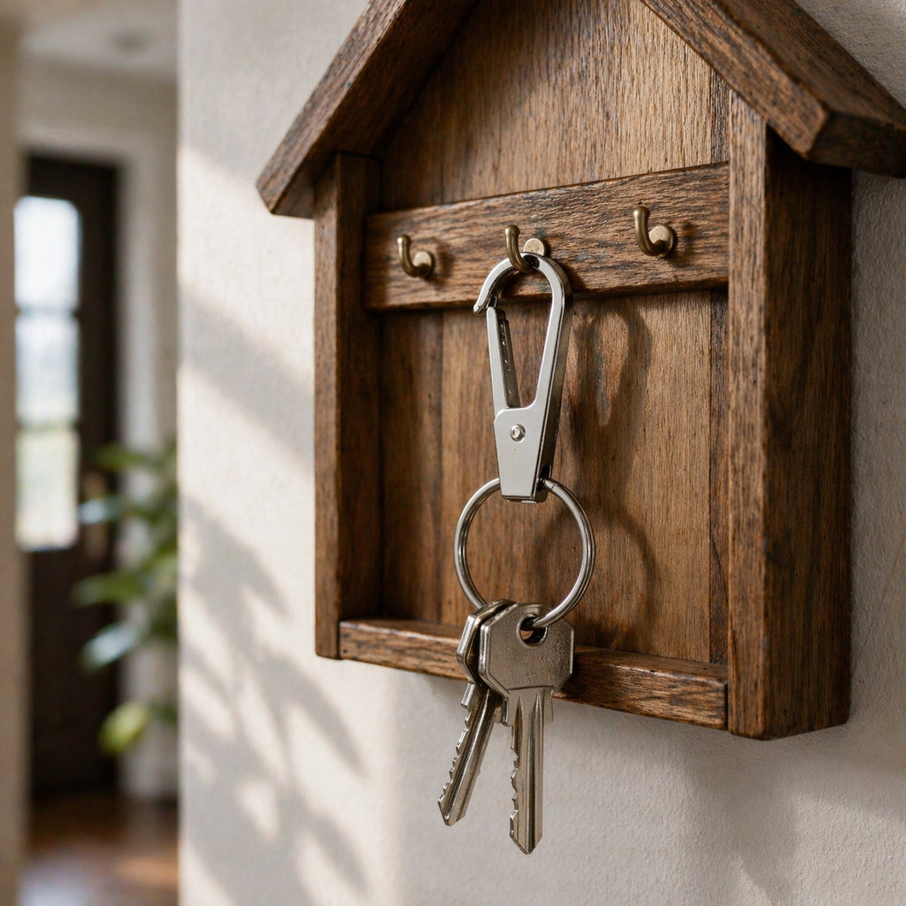 Durable keychain clasps for everyday key organization