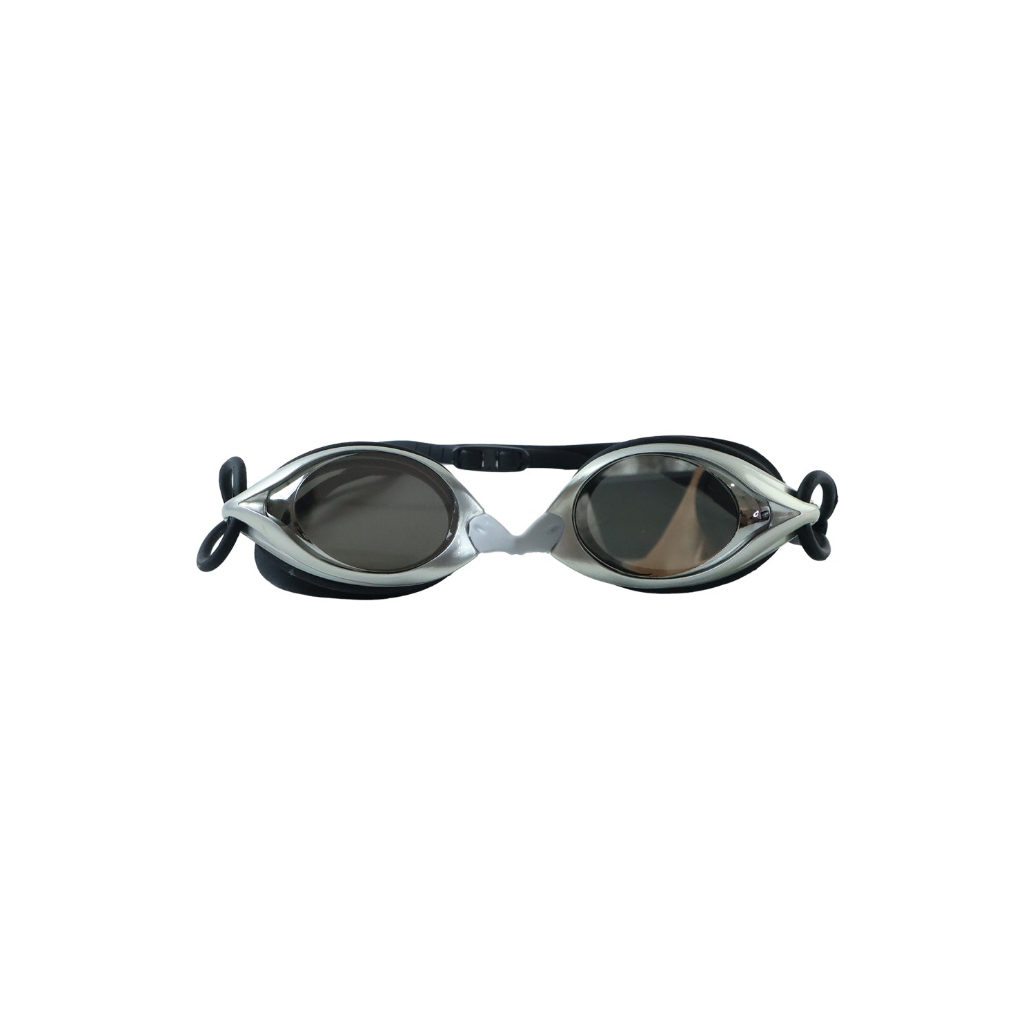 Clear lens pool goggles for children