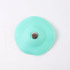 Light green silicone drain plug cover sealing kitchen sink drains effectively