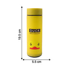 Frosted glass kids water bottle design