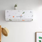 Stylish patterned waterproof AC dust cover for indoor split units.