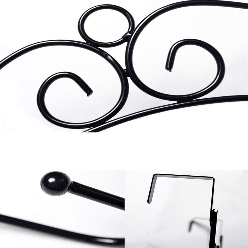 Over Door Hanger Rack in a bedroom setting, organising everyday accessories.