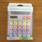 Electronic calculator featuring mechanical switch keys