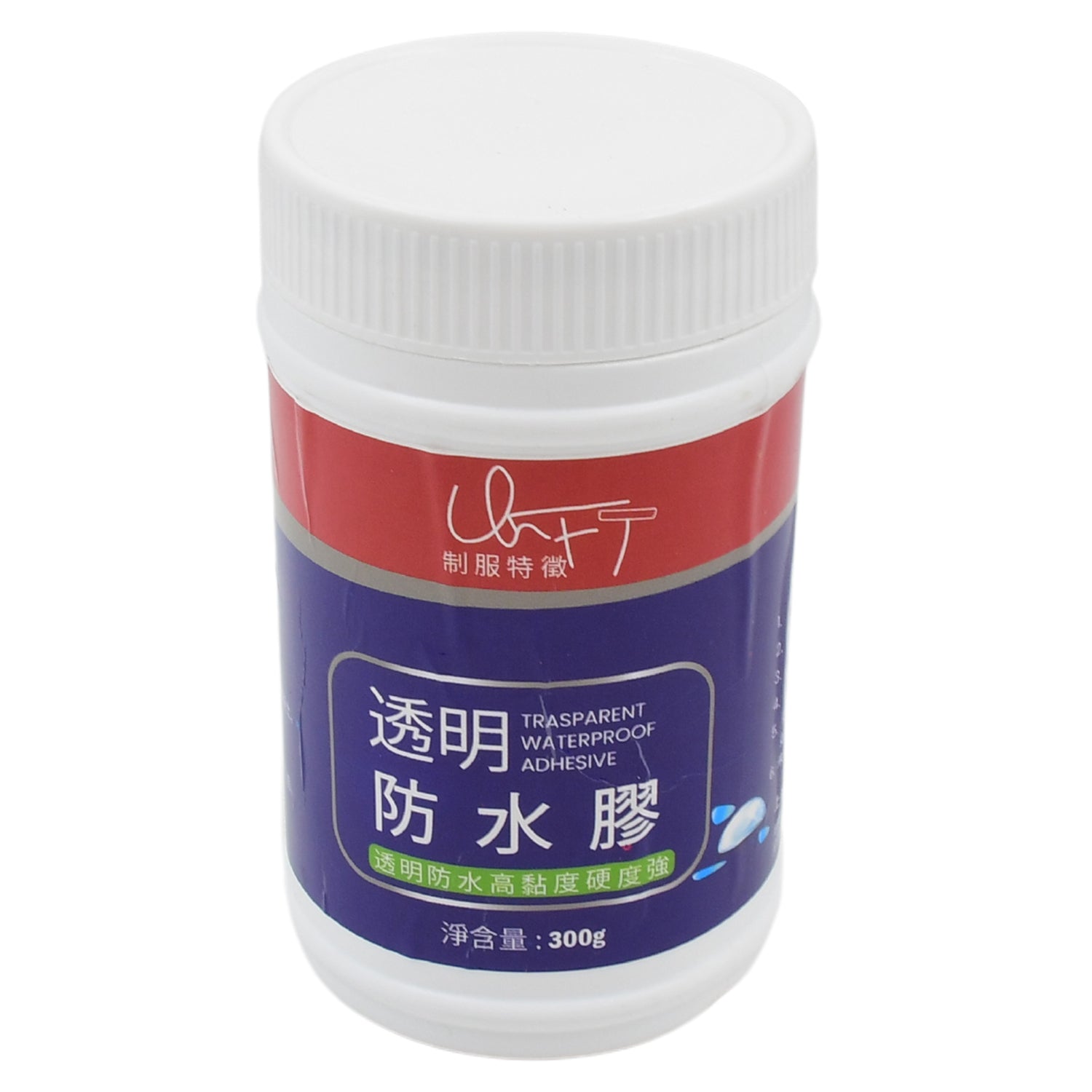 Instructions on how to use the transparent roof sealant glue for effective protection.