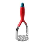 Supermom Fruit Masher creating smooth fruit purees.