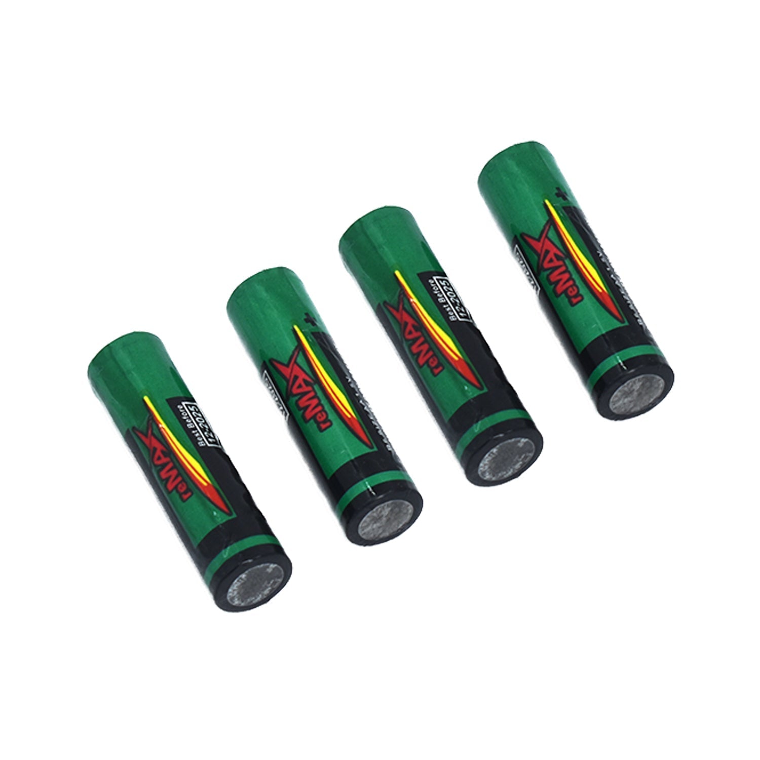 Multiple RaceCore AA Alkaline Batteries neatly arranged, ready for use.