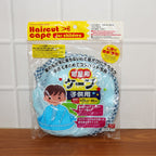 Folded hair cape for compact storage