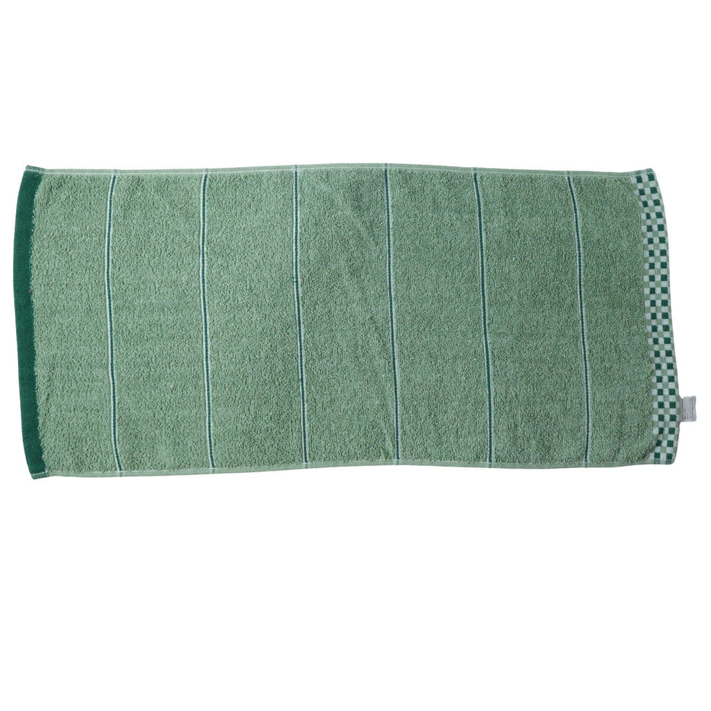 Folded cotton bath towel, durable and easy to carry