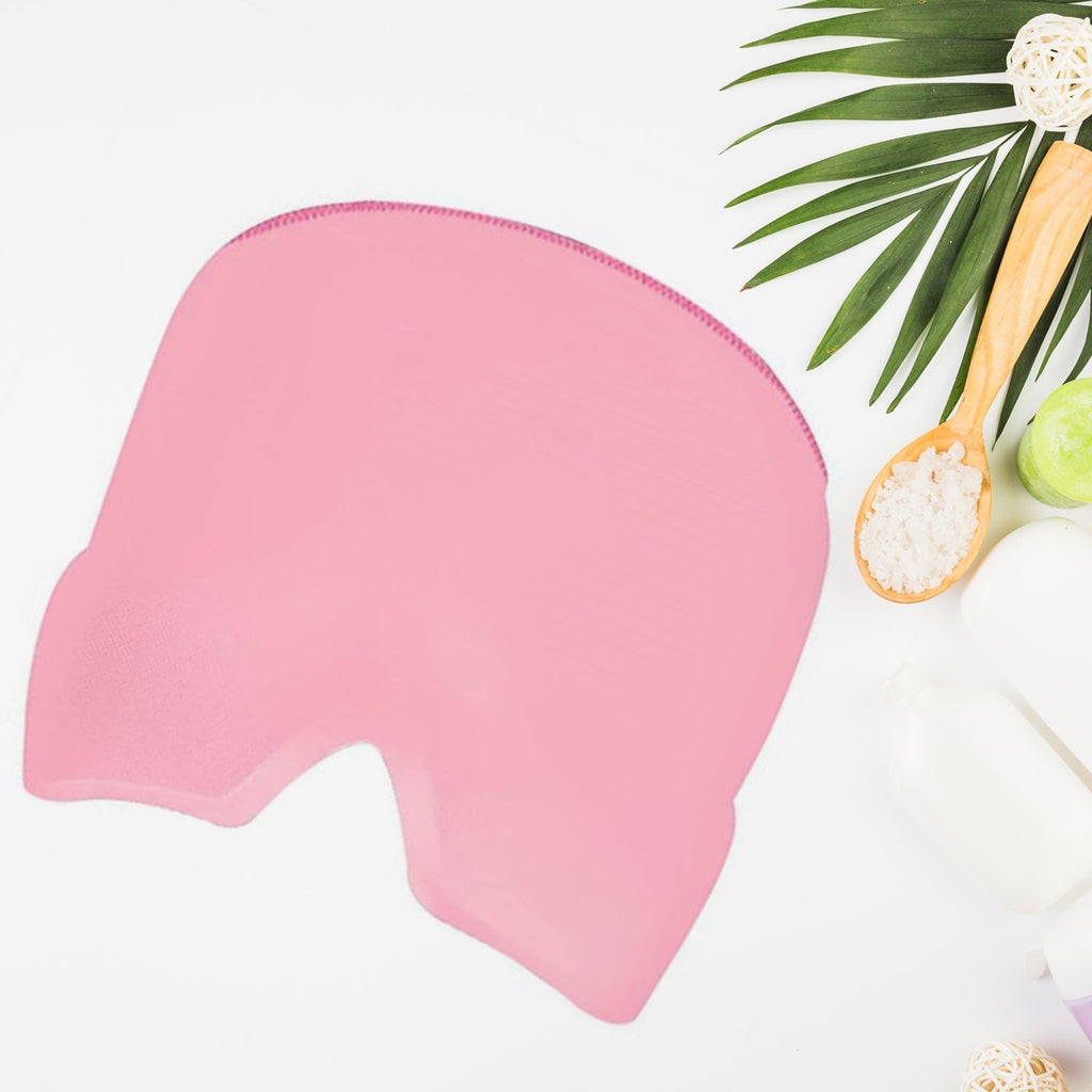 Migraine Relief Cap in use, providing cool comfort on a person's head.