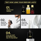 Close-up of Bellavita CEO Man Intense perfume bottle