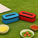Portable insulated lunch bag for adults and kids