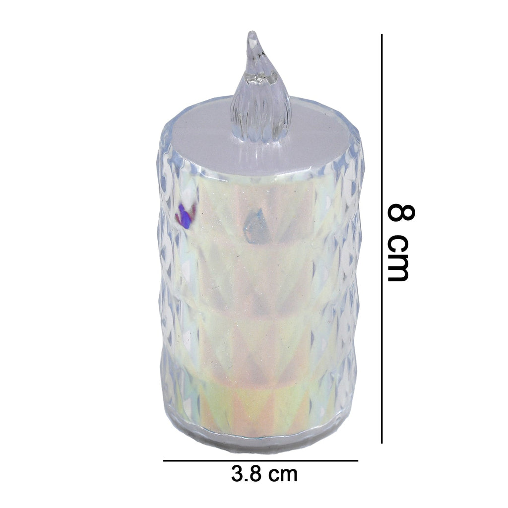 Packaging of the 24-piece flameless LED tea light candle set.