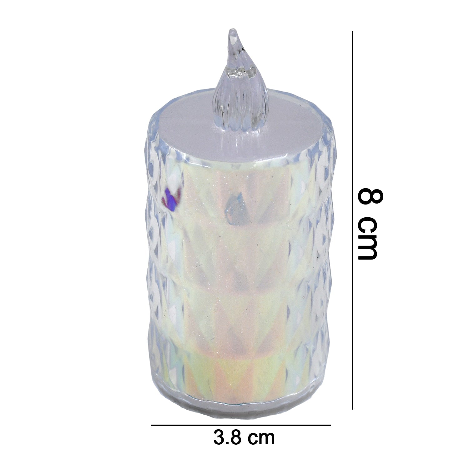Packaging of the 24-piece flameless LED tea light candle set.