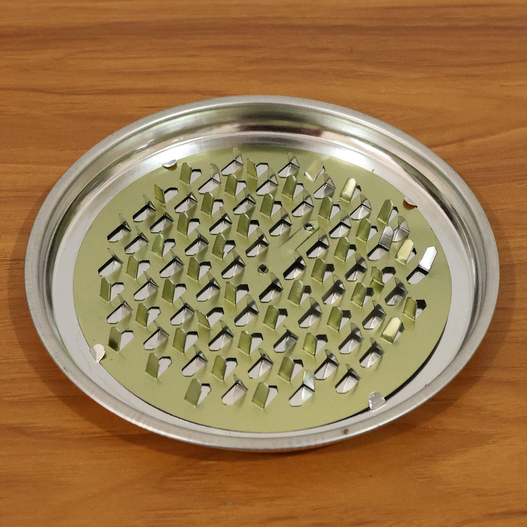 Reusable round metal mosquito coil holder easy to clean