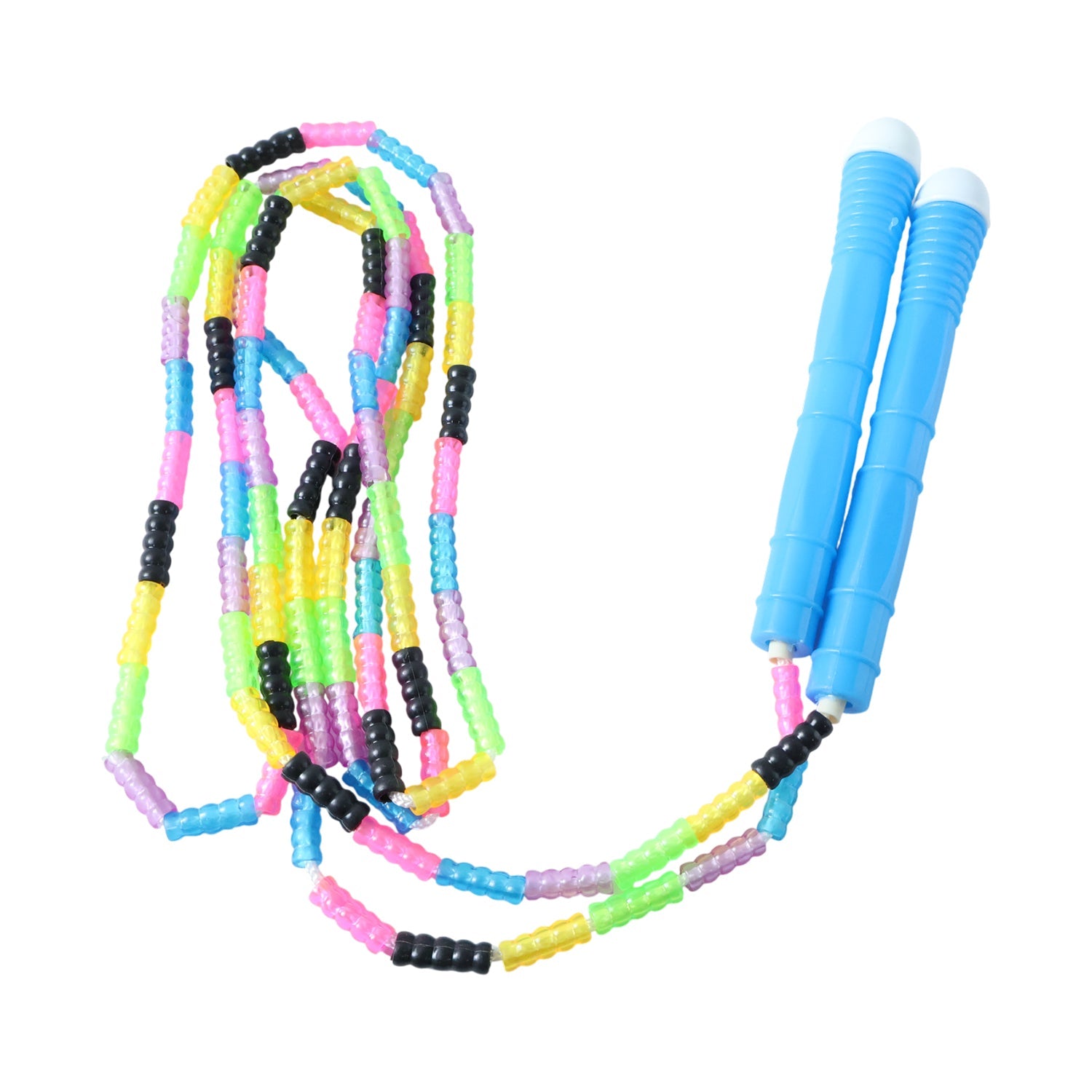 Fitness skipping rope in bright colors designed for children’s playful workouts