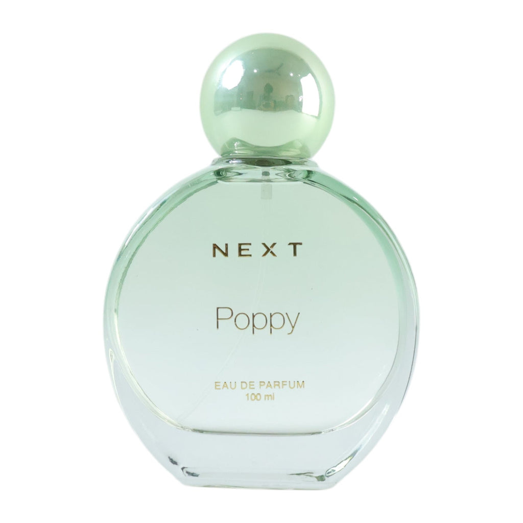 Luxurious Poppy fragrance perfume bottle view