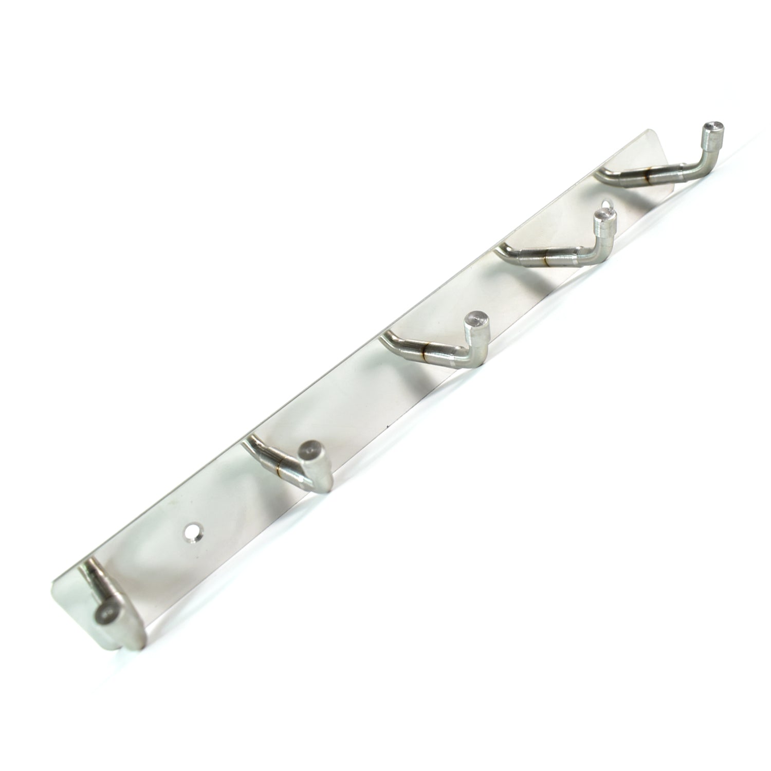Rust-resistant stainless steel multipurpose hook rack for bathroom and kitchen