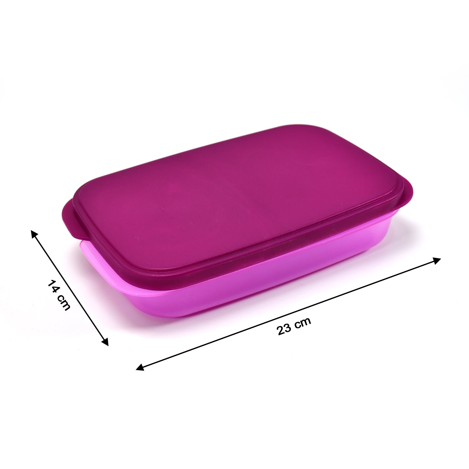 Vibrant blue lunch box, a stylish and practical choice for daily use.