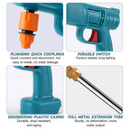 Close-up of rechargeable 88VF battery powered waterproof washer