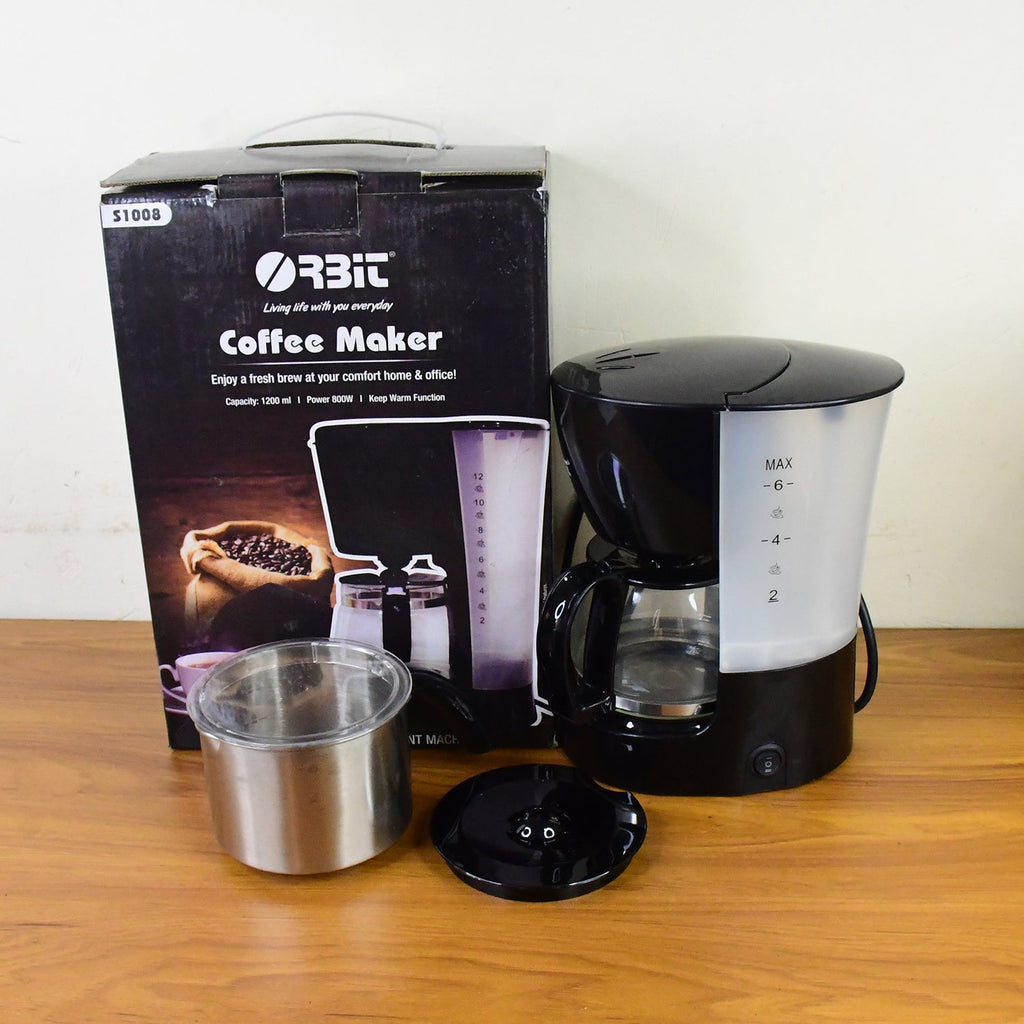 Compact design automatic drip coffee maker perfect for kitchen counters