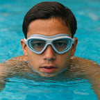 Swimming goggles adjustable silicone strap with quick-release buckle