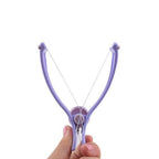 Slique Hair Removal Threading Kit components neatly arranged on a white background.