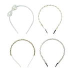Party wear pearl beaded hair accessory for women