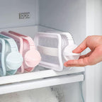 Close-up of portable ice ball maker with easy to fill design