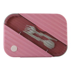 Kids' portable lunch box with compartments, ideal for picnics and outdoor activities