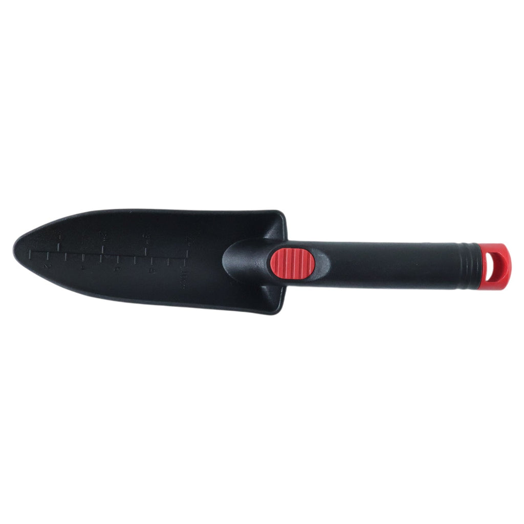 Planting trowel with scoop blade for transplantation