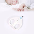 Compact baby nail cutter scissors ideal for delicate infant nails