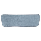 Washable microfiber mop refill pad for flat mop