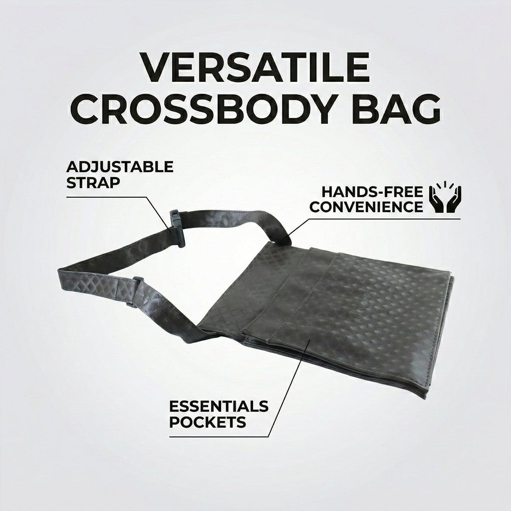 Compact multipurpose sling bag for cash, cards and mobile