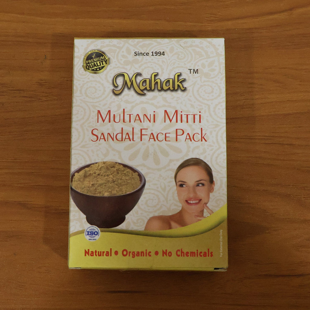 Fresh and cleansed skin after using Multani Mitti and sandal face pack