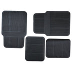 Premium all weather car floor mats in a set of four