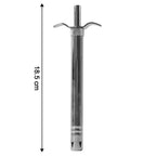 Stainless steel gas lighter ideal for quick and safe stove ignition