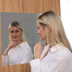 Flexible mirror sheet suitable for bedrooms and living rooms