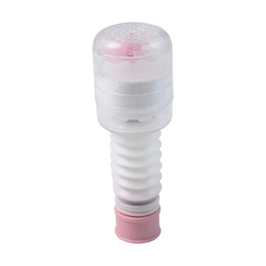 Quick bend flexible faucet extender on bathroom faucet for water direction