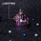 Modak LED light illuminating a mandir, creating a serene and festive atmosphere.