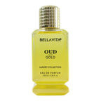 Packaging of Bellavita luxury oud perfume collection