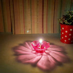 Decorative empty candle cups, ideal for creating festive ambiance.