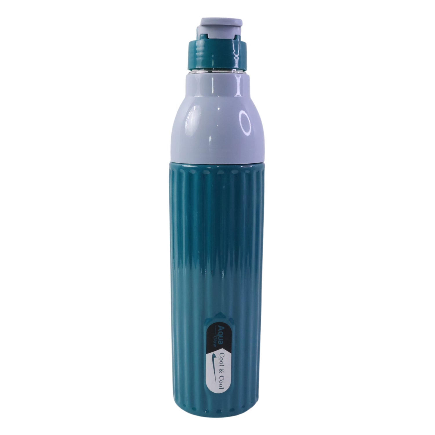 Sports sipper water bottle showing attached carry strap for easy transport